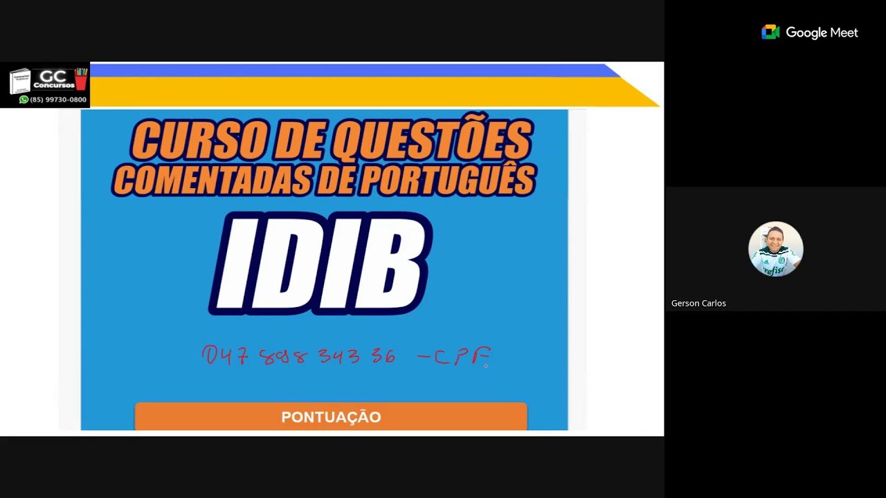 QUESTÕES IDIB
