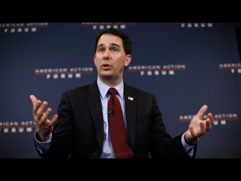Walker takes on media criticism on the road