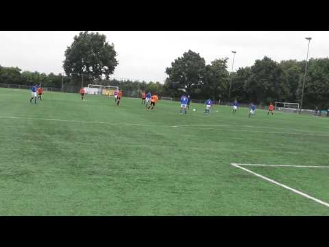 4 juli 2020 SV Houten JO19-1 vs VV De Meern JO19-1 vriendsch 3-1 Mooie actie Genrich