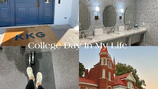 day in my life at ole miss — studying, showing you the kappa house, working out, friends, and more!