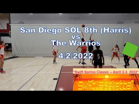 2022-04-02: SOL 8th vs Patriot High JV Warriors (W)