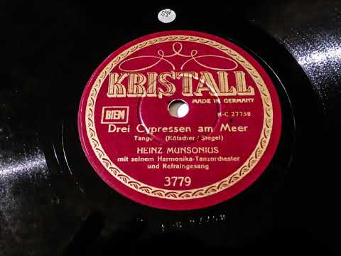 Schuricke-Terzett: Drei Zypressen am Meer (Munsonius) 1939