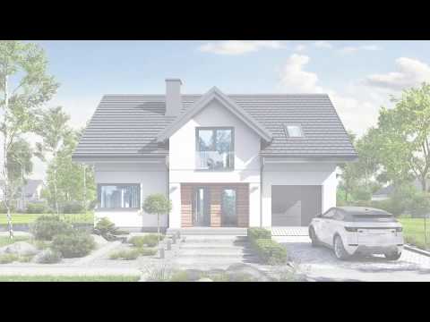 Dom w balsamowcach 2 - Komfortowy dom z jednostanowiskowym garażem I ARCHON+ Projekty Domów