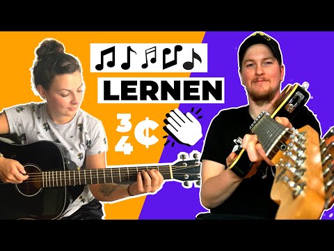 Rhythmus lesen lernen & Anschlagsmuster für Gitarre basteln | Gitarrenunterricht