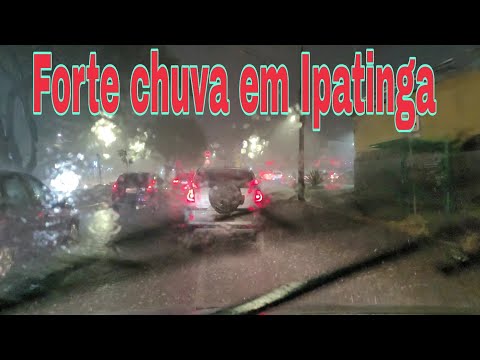 Forte chuva em Ipatinga