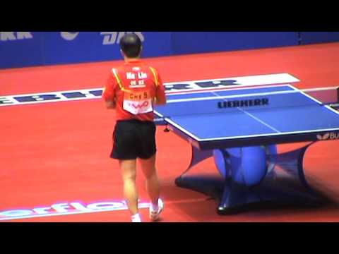 TT Team WM Dortmund 2012 5 Ma Lin vs Robert Gardos Austria