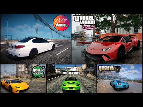 TOP 5 Graphics Mod for GTA 5 in [4K] - (2025) Best graphics mods for GTA V
