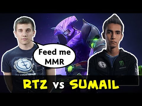 Arteezy vs Sumail: feed me MMR to 10k