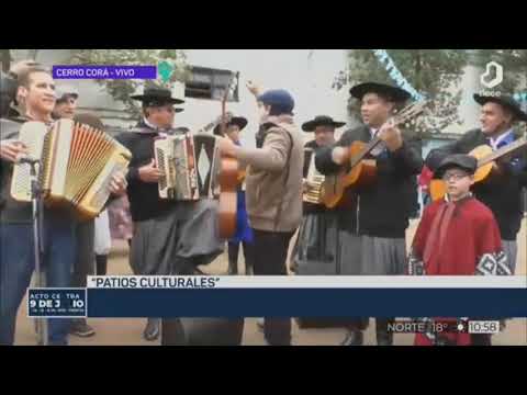 Desfile del 9 de Julio, Cerro Corá Misiones, "Patios Culturales".