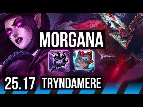 MORGANA vs TRYNDAMERE (MID) | EUW Master | 25.17