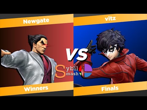 Sybil Smash Winners Finals - Newgate (Kazuya) Vs. vitz (Joker) SSBU Tournament