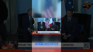France on the G7: Iran deal, Ukraine and economic convergence