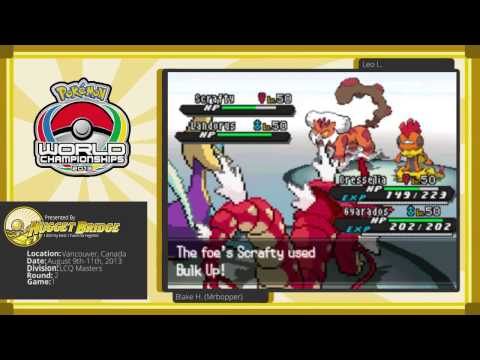 VGC' 13 World Championships LCQ - Blake H. (Mrbopper) vs Leo L. Round 2 Game 1