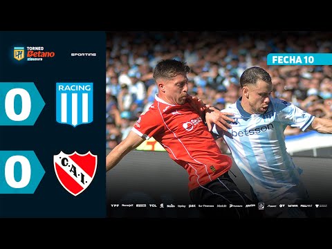 RACING 0 - 0 INDEPENDIENTE | Resumen del partido | #TorneoBetano Clausura 2025