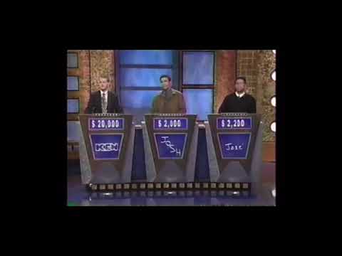 Double Jeopardy, Ken Jennings DAY 58 - 2nd Daily Double (10/15/04)