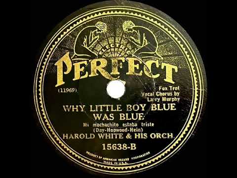 1932 Joe Haymes (as ‘Harold White’) - Why Little Boy Blue Was Blue (Larry Murphy, vocal)