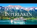 Interlaken 4K Drone Nature Film Beroligende Klavermusik Smuk Natur