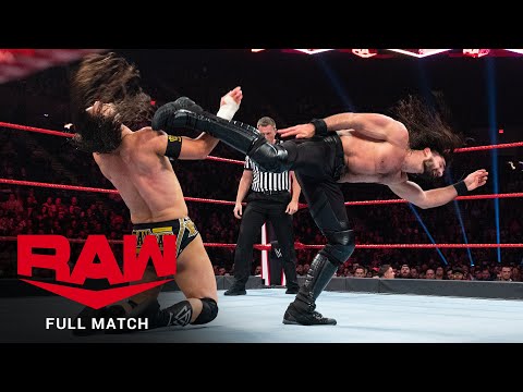 FULL MATCH - Adam Cole vs. Seth Rollins – NXT Title Match: Raw, Nov. 4, 2019