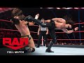 FULL MATCH Adam Cole Vs Seth Rollins NXT Title Match Raw Nov 4 2019