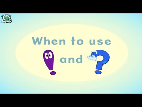 Nessy Writing Strategy | When to Use a Question Mark | When to Use an Exclamation Point