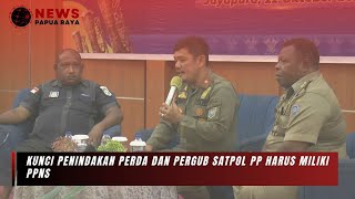 Download lagu NEWS PAPUA RAYA - KUNCI PENINDAKAN PERDA DAN PERGUB SATPOL PP HARUS MILIKI PPNS mp3