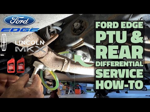 Ford Edge/Lincoln MKX PTU & Rear Differential Service How-To