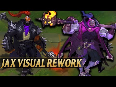 JAX VISUAL REWORK 2023 & SKARNER DELAYED - League of Legends