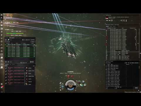 EVE Online - Hunting NPC Ore Haulers in a Tech1 Cormorant