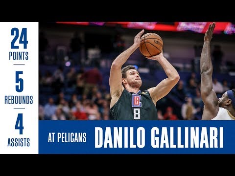 Danilo Gallinari Highlights at Pelicans | 12/3