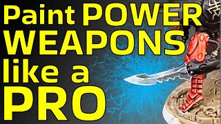 The Newb Corner- How to Paint Power Weapons