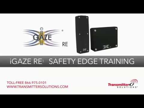 iGAZE RE Wireless Safety Edge Kit - Training Overview