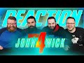 John Wick: Chapter 4 Official Trailer REACTION!!