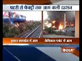 Fire in Toofan Express, alert driver averts major mishap