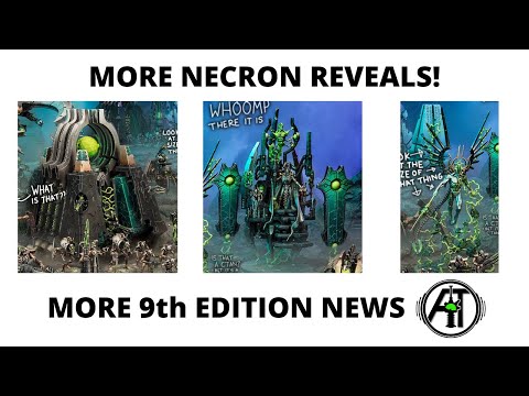 Skorpekh Lord, Silent King + New Monolith Revealed - Necron Previews for 9th Edition Warhammer 40K