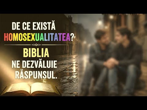 De ce există homosexualitatea? Biblia ne dezvăluie răspunsul.