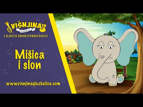 Dječje pjesme - Mišica i slon | Dječje pjesme na hrvatskom | Children Songs