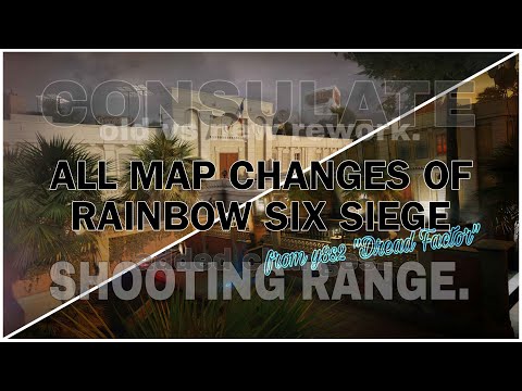 All Map Changes in Y8S2 of Rainbow Six Siege. (Consulate Comparison)