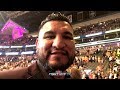 CHRIS ARREOLA "CANELO WON! HE THROWS PUNCHES WITH BAD INTENT! DOESNT THROW FOR NO REASON!"