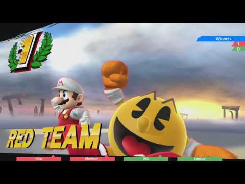 ABU 16: Pow + Monster_ Vs. DGL + Rooster - SSB4 Doubles Winners