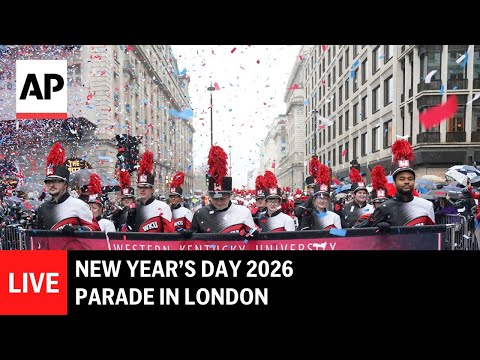 LIVE: London New Year’s Day 2026 Parade