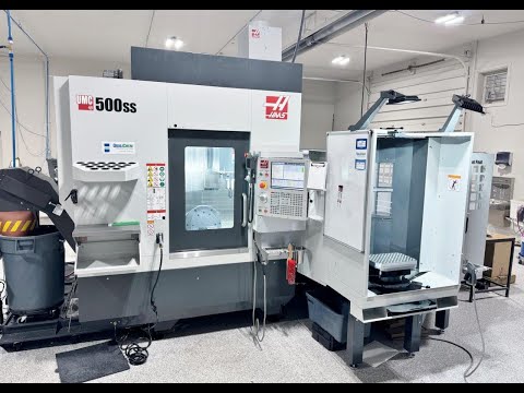 2022 HAAS UMC-500SS & 10 STATION PALLET POOL - FOR SALE