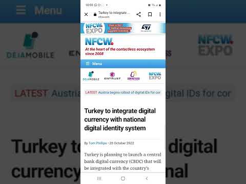 Turkey launching CBDC and digital ID