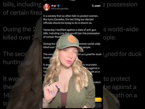 Society FAILS To Protect Women At Least Let US Protect OURSELVES #2ndamendment #shortsvideo #shorts Thumbnail