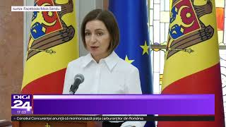 Prima reacție a Maiei Sandu după ce Alexandru Munteanu și-a dat demisia din fruntea Guvernului