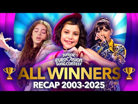 Junior Eurovision - ALL WINNERS | RECAP 2003-2025
