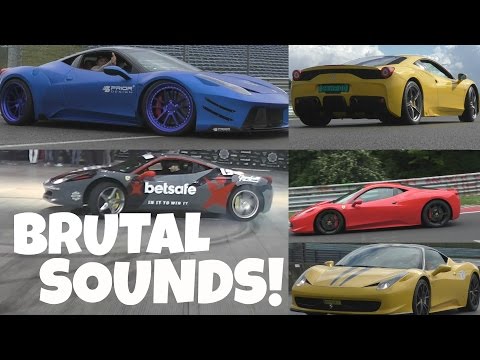 BEST-OF Ferrari 458 Sound Compilation!