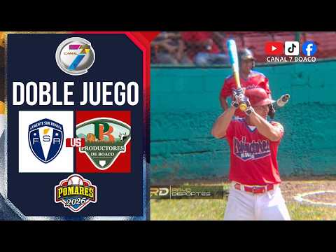 🔴En Vivo #Pomares2026Xcanal7Boaco Frente Sur Rivas Vs Productores De Boaco   - Doble Juego