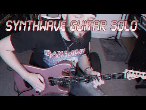 Synthwave guitar solo 📼