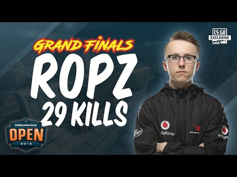 CS:GO POV - ropz 29 kills vs Valiance on Train @ DreamHack Open Tours 2019 Grand Finals