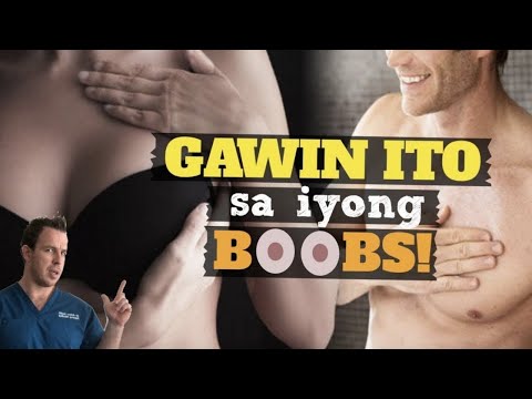 Ehersisyo para sa dibdib pagpapaluwang Shiatsu massage para sa dibdib pagpapalaki